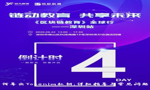 : 如何导出Tokenim私钥:详细指导与常见问题解答