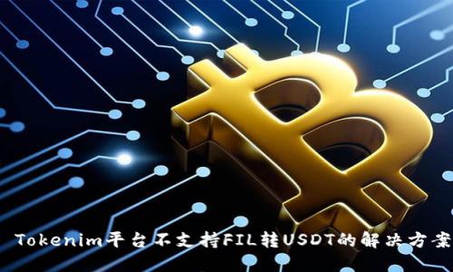  Tokenim平台不支持FIL转USDT的解决方案